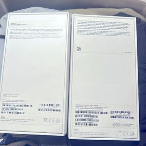 Like new 
Boxes for i phone 

Boxes only